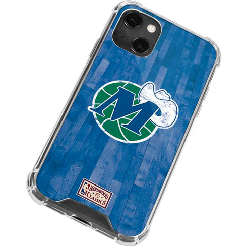 NBA Dallas Mavericks Hardwood Classics iPhone 15 Plus Clear Case