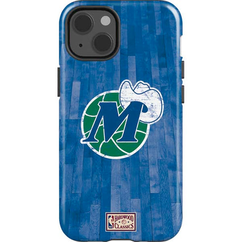 NBA Dallas Mavericks Hardwood Classics iPhone 15 Impact Case