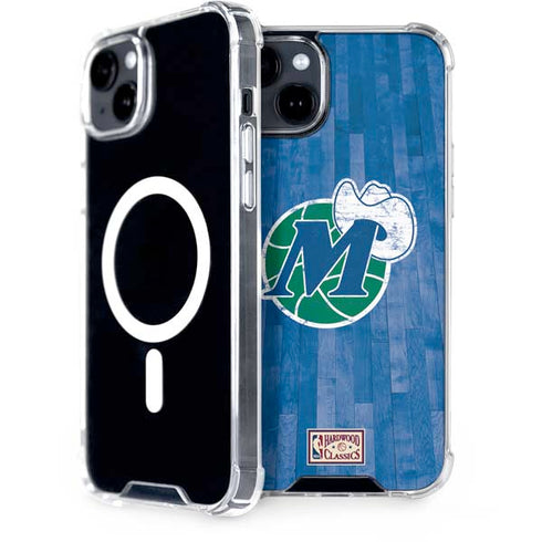 NBA Dallas Mavericks Hardwood Classics iPhone 15 Plus MagSafe Case