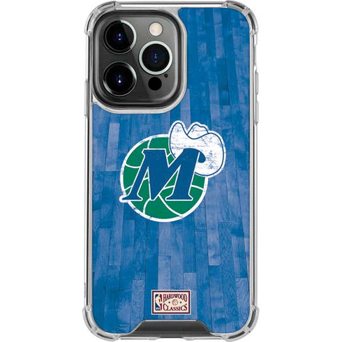 NBA Dallas Mavericks Hardwood Classics iPhone 14 Pro Clear Case