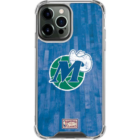 NBA Dallas Mavericks Hardwood Classics iPhone 14 Pro Max Clear Case
