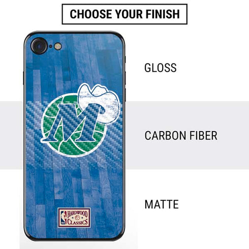 NBA Dallas Mavericks Hardwood Classics iPhone SE (2nd & 3rd Gen) Skin
