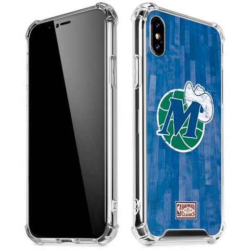 NBA Dallas Mavericks Hardwood Classics iPhone XS Max Clear Case