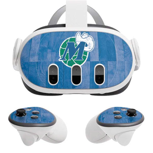 NBA Dallas Mavericks Hardwood Classics Meta Quest 3 Skin