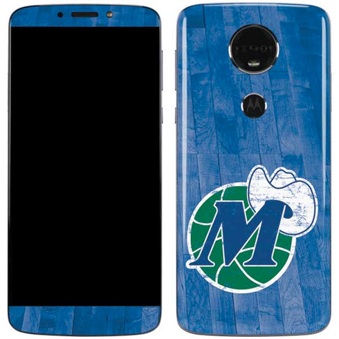 NBA Dallas Mavericks Hardwood Classics Moto E5 Plus Skin