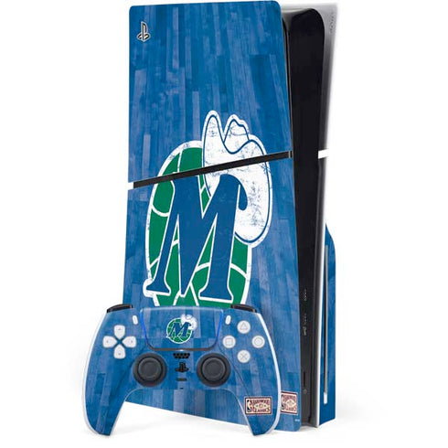 NBA Dallas Mavericks Hardwood Classics PS5 Slim Disk Bundle Skin