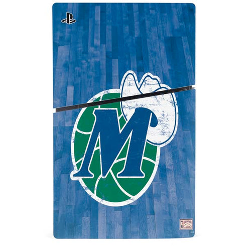 NBA Dallas Mavericks Hardwood Classics PS5 Slim Disk Console Skin