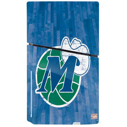 NBA Dallas Mavericks Hardwood Classics PS5 Slim Disk Console Skin
