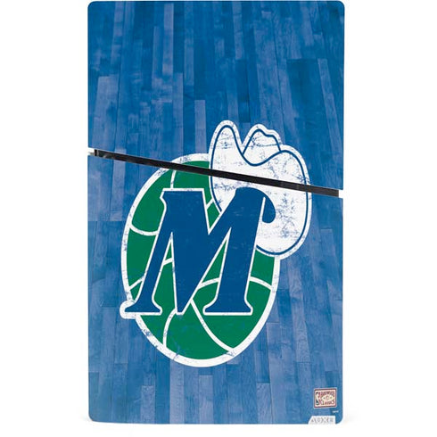 NBA Dallas Mavericks Hardwood Classics PS5 Slim Digital Edition Console Skin