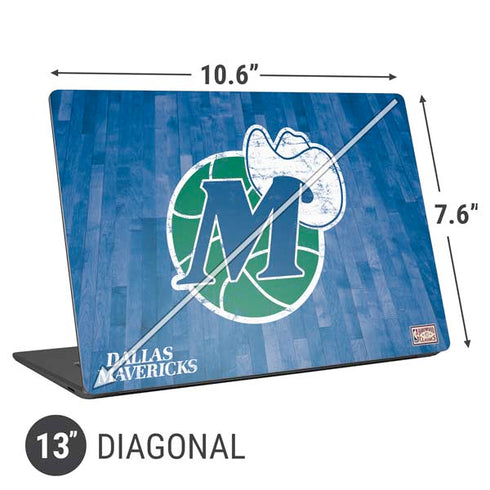NBA Dallas Mavericks Hardwood Classics Universal Laptop 13in (10.6 x 7.6in) Skin