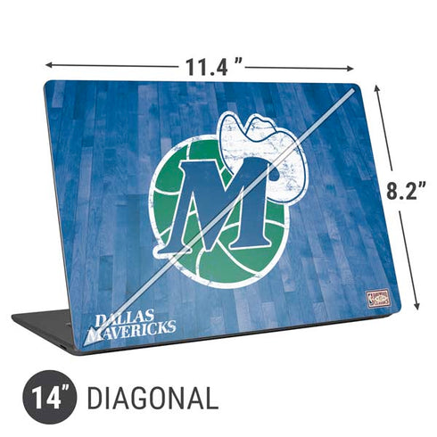 NBA Dallas Mavericks Hardwood Classics Universal Laptop 14in (11.4 x 8.2in) Skin