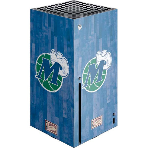 NBA Dallas Mavericks Hardwood Classics Xbox Series X Console Skin