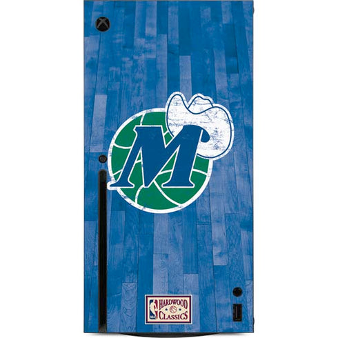 NBA Dallas Mavericks Hardwood Classics Xbox Series X Console Skin