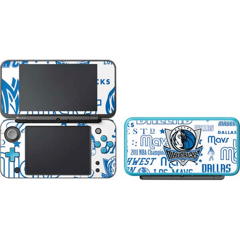 NBA Dallas Mavericks Historic Blast Nintendo 2DS XL (2017) Skin