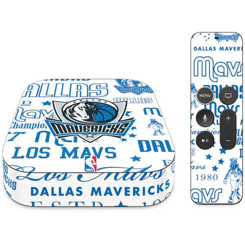 NBA Dallas Mavericks Historic Blast Apple TV Skin