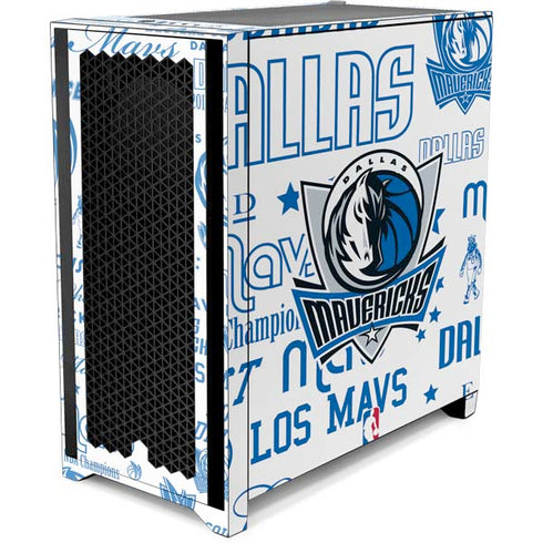 NBA Dallas Mavericks Historic Blast Corsair 4000D Tempered Glass Mid-Tower ATX Case Skin