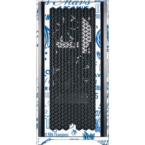 NBA Dallas Mavericks Historic Blast Corsair 4000D Tempered Glass Mid-Tower ATX Case Skin