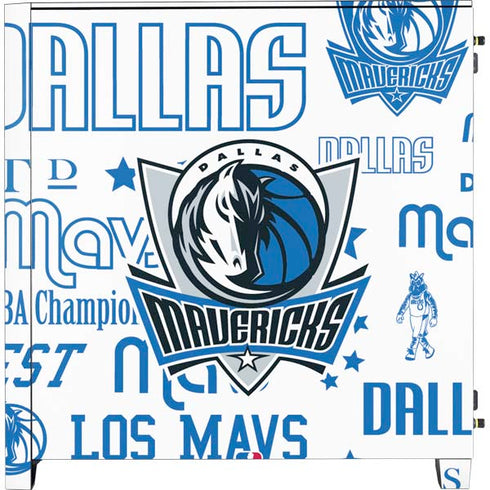 NBA Dallas Mavericks Historic Blast Corsair 4000D Tempered Glass Mid-Tower ATX Case Skin