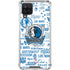 NBA Dallas Mavericks Historic Blast Galaxy A12 Clear Case