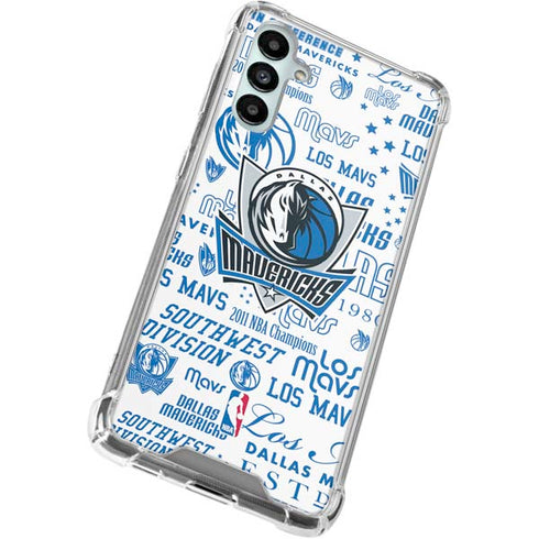 NBA Dallas Mavericks Historic Blast Galaxy A15 5G Clear Case