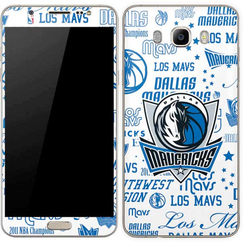 NBA Dallas Mavericks Historic Blast Galaxy J7 Skin