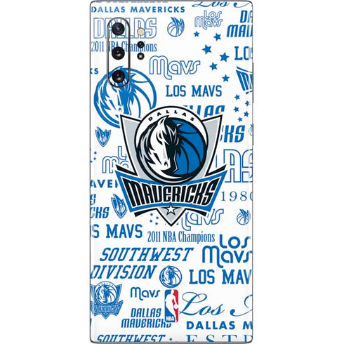 NBA Dallas Mavericks Historic Blast Galaxy Note 10 Plus Skin