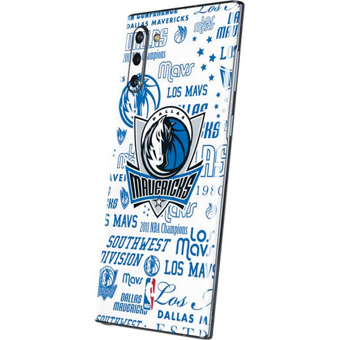 NBA Dallas Mavericks Historic Blast Galaxy Note 10 Skin