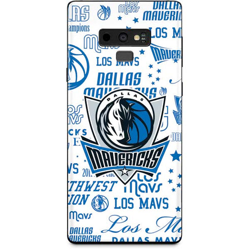 NBA Dallas Mavericks Historic Blast Galaxy Note 9 Skin
