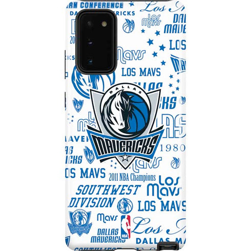 NBA Dallas Mavericks Historic Blast Galaxy Note20 5G Pro Case
