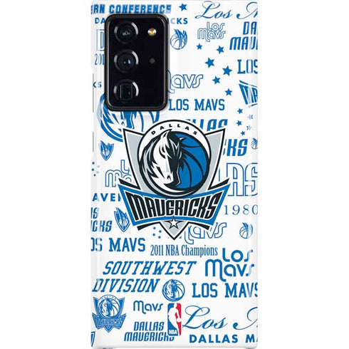 NBA Dallas Mavericks Historic Blast Galaxy Note20 Ultra 5G Lite Case