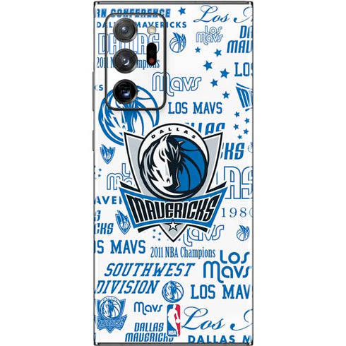NBA Dallas Mavericks Historic Blast Galaxy Note20 Ultra 5G Skin
