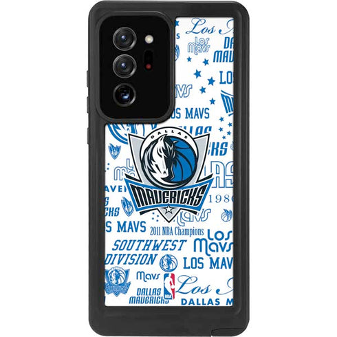 NBA Dallas Mavericks Historic Blast Galaxy Note20 Ultra 5G Waterproof Case