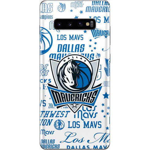 NBA Dallas Mavericks Historic Blast Galaxy S10 Plus Skin