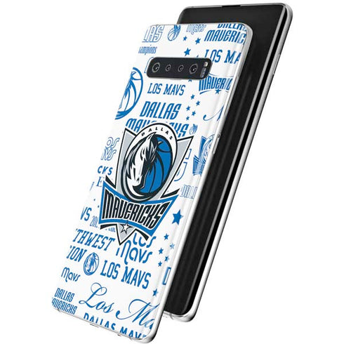 NBA Dallas Mavericks Historic Blast Galaxy S10 Skin