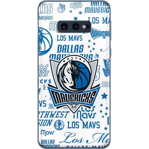 NBA Dallas Mavericks Historic Blast Galaxy S10e Skin