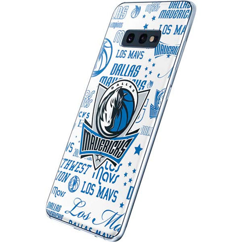 NBA Dallas Mavericks Historic Blast Galaxy S10e Skin