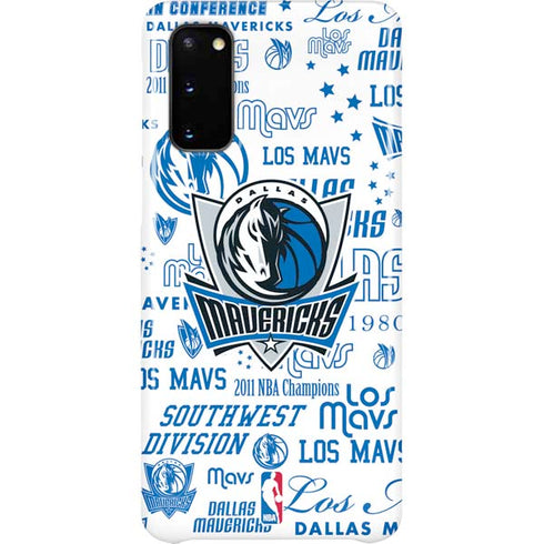 NBA Dallas Mavericks Historic Blast Galaxy S20 Lite Case
