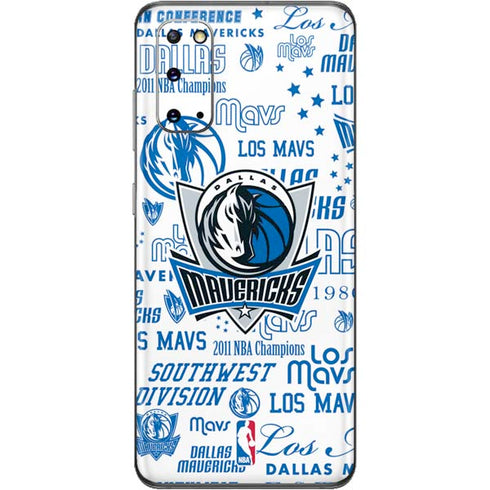 NBA Dallas Mavericks Historic Blast Galaxy S20 Skin
