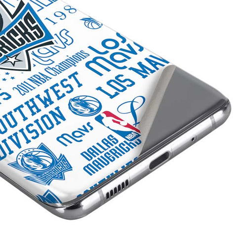 NBA Dallas Mavericks Historic Blast Galaxy S20 Skin