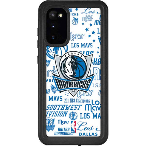 NBA Dallas Mavericks Historic Blast Galaxy S20 Waterproof Case