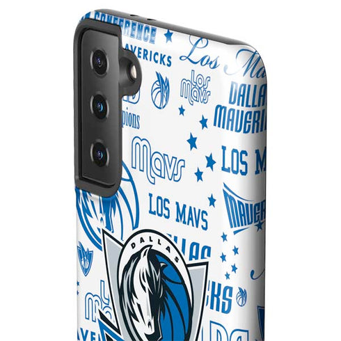 NBA Dallas Mavericks Historic Blast Galaxy S21 FE Pro Case