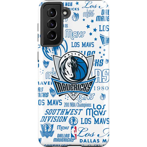 NBA Dallas Mavericks Historic Blast Galaxy S21 Plus 5G Pro Case