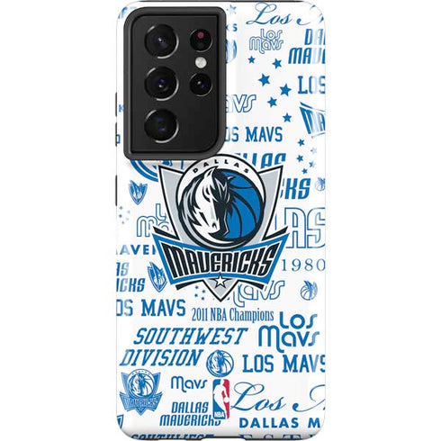 NBA Dallas Mavericks Historic Blast Galaxy S21 Ultra 5G Pro Case
