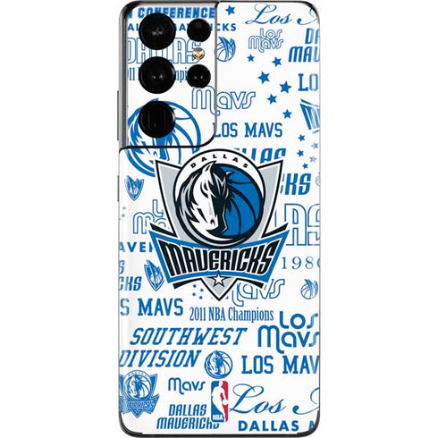 NBA Dallas Mavericks Historic Blast Galaxy S21 Ultra 5G Skin