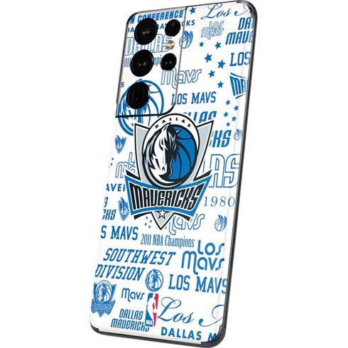 NBA Dallas Mavericks Historic Blast Galaxy S21 Ultra 5G Skin