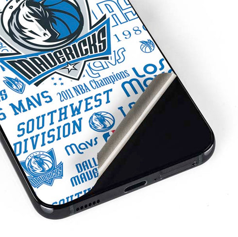 NBA Dallas Mavericks Historic Blast Galaxy S22 Plus Skin