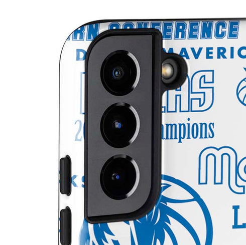NBA Dallas Mavericks Historic Blast Galaxy S22 Pro Case
