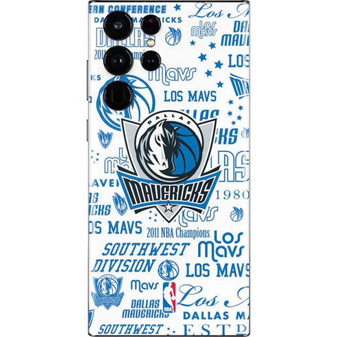 NBA Dallas Mavericks Historic Blast Galaxy S22 Ultra Skin