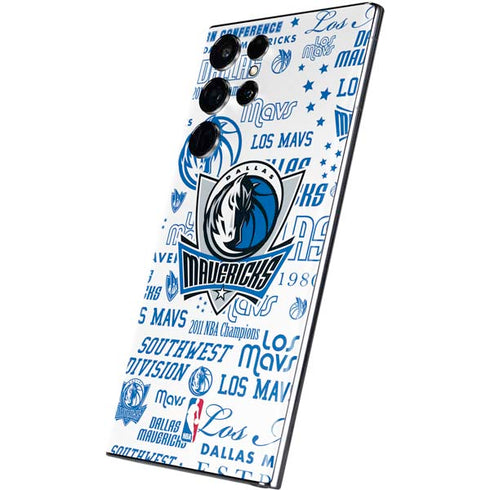 NBA Dallas Mavericks Historic Blast Galaxy S22 Ultra Skin
