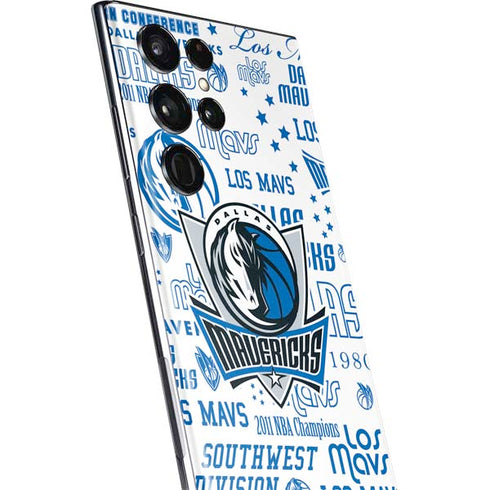 NBA Dallas Mavericks Historic Blast Galaxy S22 Ultra Skin